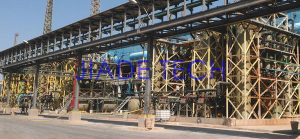 Hydrochloric acid preparation absorption tower system